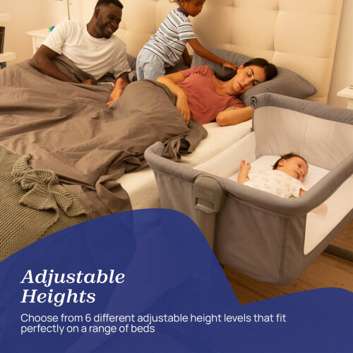 Chicco Next2Me Essential Infant Cosleeping Crib, Sustainable, Compatible with Di 2
