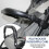 Pram Handle Covers Black for Babyzen, PU Leather Stroller Handle Protector Strol 4
