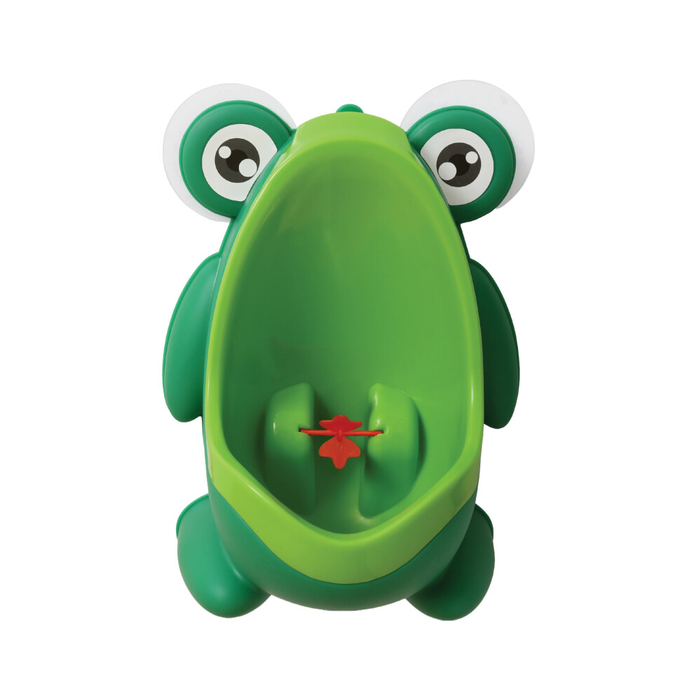 Dreambaby Pee-Pod Toilet Training Urinal - Frog Squatty Potty With Removable Bow