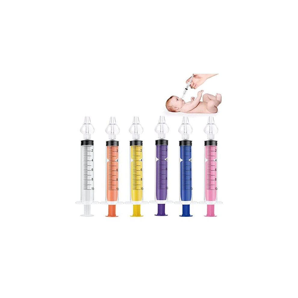 Vicloon Nasal Aspirator, 6Pcs Baby Nasal Aspirator, Nose Cleaner Nasal Irrigator