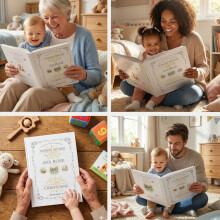 Personalised Christening Gift A Book of Traditional Nursery Rhymes A