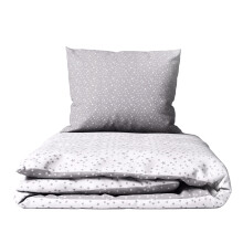 Baby Comfort 2 Piece Children Quilt Duvet & Pillow Set 80x70 cm 12M+ (Small Star