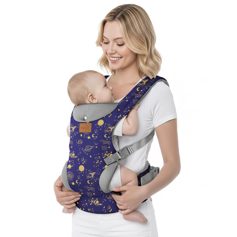 Yooxarmor Baby Carrier Newborn To Toddler,Ergonomic Adjustable Toddler Carrier F