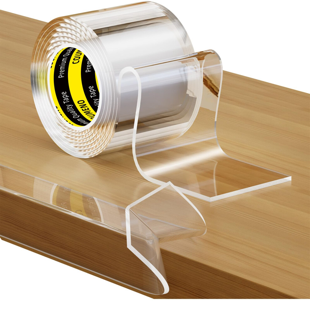 Coumeno Clear Baby Corner Protectors, 50Mm X 1M, 2Mm Thick Edge Protector Strips
