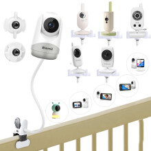Universal Baby Cam Holder for HelloBaby HB6550/HB6250/HB6240/HB65/HB32, Flexible