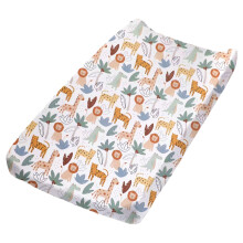 Baby Diaper Changing Pad Cover Elastic Cute Pattern Cradle Mattress Sheets Nurse