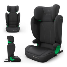 Kinderkraft Junior FIX 2 PRO Child car seat 100-150 cm, ISOFIX + seat Belt Install, H-Guard headrest, SPS Side Protection, Clear Belt Guides, AIR Flo