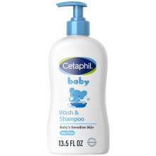 Cetaphil Baby Wash & Shampoo with Organic Calendula ,Tear Free , Paraben, Colora