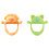 Nuby Nuby Silicone Mini Wrist Teethers | Easy Grip | BPA-Free | Suitable from 3 Month 1