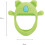 Nuby Nuby Silicone Mini Wrist Teethers | Easy Grip | BPA-Free | Suitable from 3 Month 6