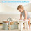 Noaya Large Capacity Nappy Caddy Organizer  Multi Functional Nursery S 1