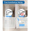 Huafly Retractable Baby Gate250cm No Drilling Baby GateRetractable Sta 2