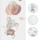 Profiled Soft Base Newborn Baby Changing Unit Mat with Raised Edges 73x46 cm (Mo 3