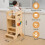 Olvy Kids 4-in-1 Montessori Learning Tower – Learning Tower – Wooden Step Stool 2