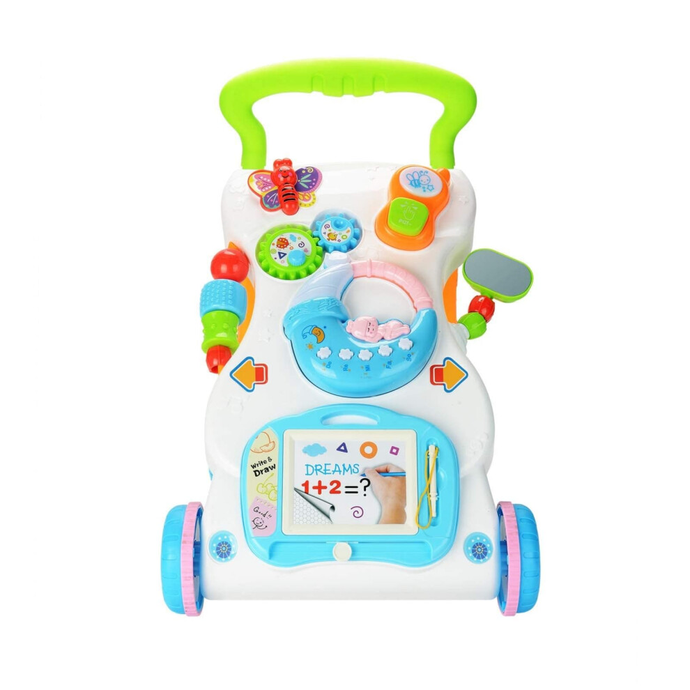 Ln Cozy Corner Multifunctional Baby Walker First Steps Push Along Activity Walke