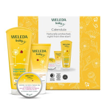 Weleda Baby Set, 3in1 Baby Skin Care Gift Set, Dermatologically Tested, Certifie