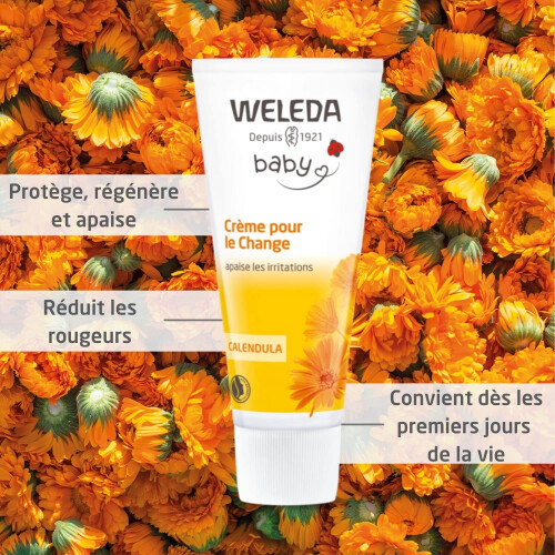 Weleda Weleda Baby Change Cream Calendula 2 x 75ml 1
