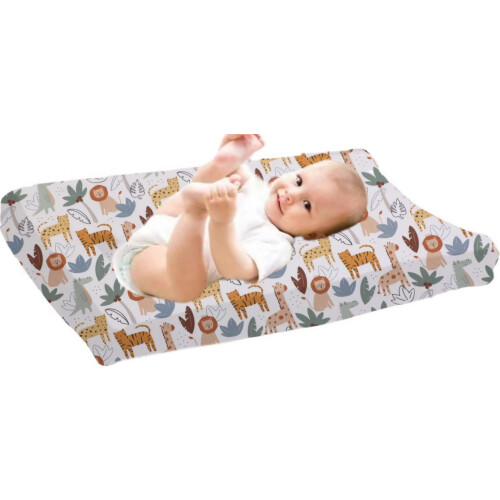 Baby Diaper Changing Pad Cover Elastic Cute Pattern Cradle Mattress Sheets Nurse 1