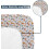 Baby Diaper Changing Pad Cover Elastic Cute Pattern Cradle Mattress Sheets Nurse 7
