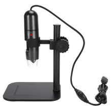 LANG 50-1000X Digitalmikroskop mit USB-Anschluss, 8-LED-Endoskopkamera, Vergrößerungsglas mit Stativ