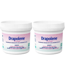 2 x Drapolene Cream 350g tub | For Sore Skin Caused by Incontinence