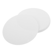 White Round Craft Paper for DIY Use 100Pcs Handmade Cardboard Sheets