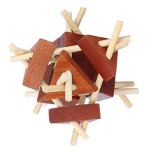 Puzzlespielzeug - OKUMGGYJ - Holz - Braun - Für Kinder ab 3 Jahren