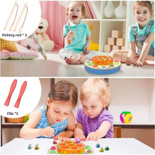 ACELIFE Magnetisches Angelspiel aus Holz – Lernspielzeug für Kinder ab 3 Jahren – Geschenk für Jungen und Mädchen