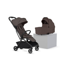Silver Cross Nia Compact Travel Stroller & Carrycot - Cabin Approved - One-Hand