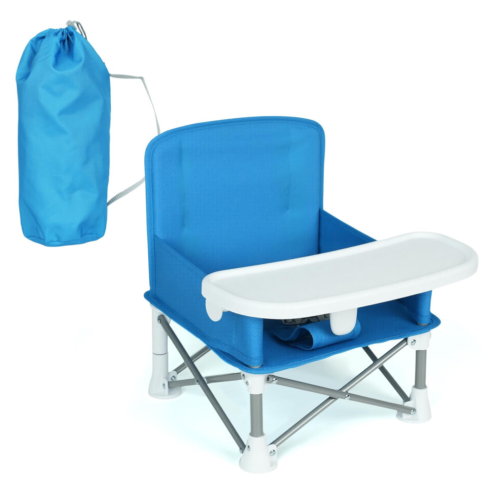 Mfslove Portable Booster Seat With Feeding Tray For Babies Toddler Booster Seat
