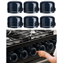 Upgraded Gas Stove Knob Covers Locks for Child Safety, Universal Size Gas Stove