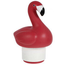 Flamingo Floating Chlorine Dispenser for Above Ground Pools – Lightweight & Durable Material for Fun Pool Maintenance