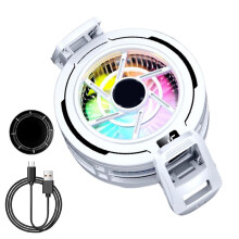 (a) Smartphone Cooling Portable Phone Cooler Fan For Women Men Content Creators