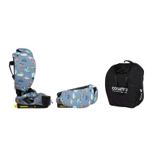 Cosatto On The Go Foldable Portable Travel Car Seat & Booster Car Seat | 15 Mont