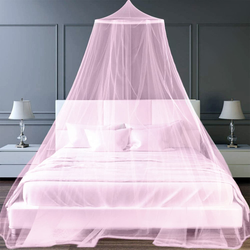 Fftanxs Bed Canopy For Girls,Rainbow Canopy Bed,Princess Mosquito Net For Travel