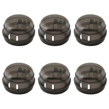 Wellrun 6 Pcs Gas Stove Knob Covers,Child Safety Protector for Gas Oven Knobs,He