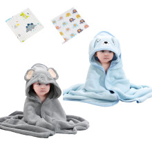 Ansilhus 2 Pack Hooded Baby Towel - Premium Soft Bath Towel for Bathtub for Babie, Newborn, Infant - Ultra Absorbent, Natural Baby Stuff Towel for Bo