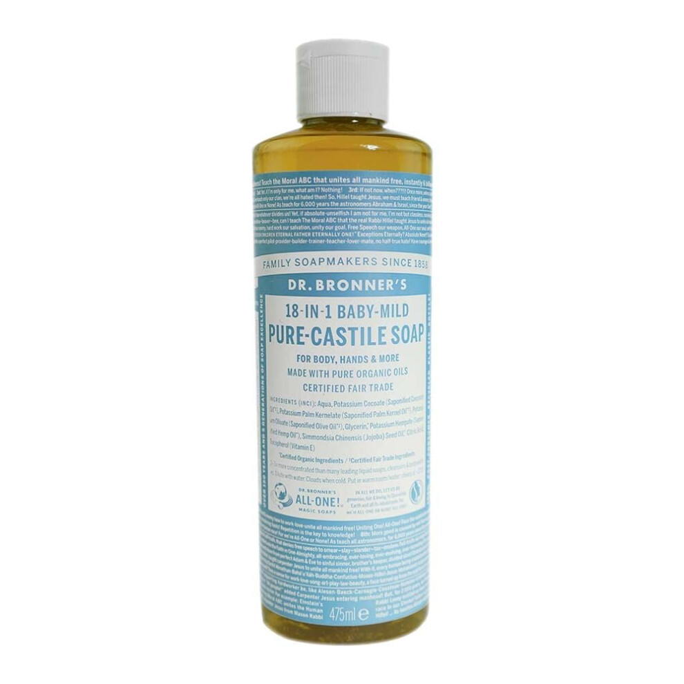 Dr. Bronner's Dr Bronner's Baby Mild All-One Magic Soap. 475Ml