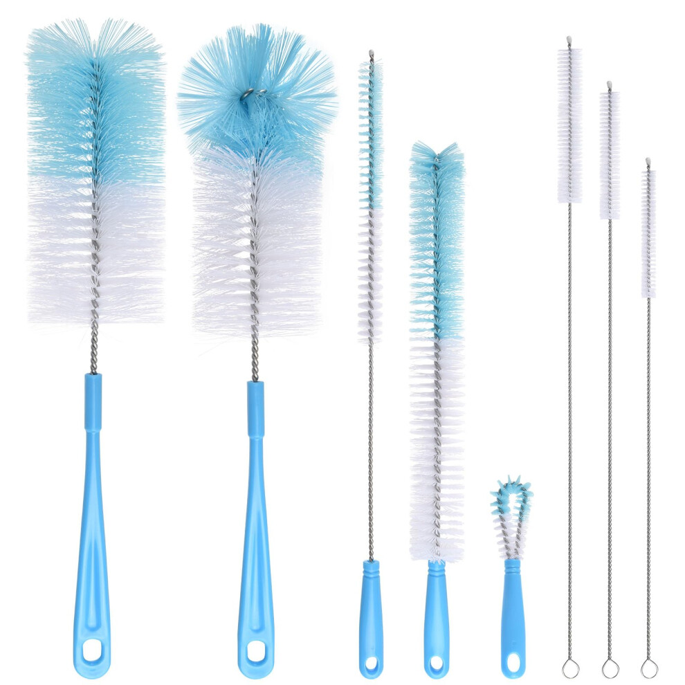 Vicloon Bottle Brushes, 8Pcs Multipurpose Bottle Cleaning Brushes Non-Scratch Wa