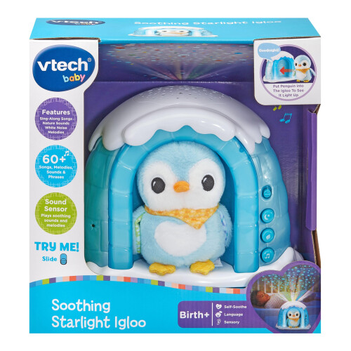 VTech VTech Baby Soothing Starlight Igloo, Calming Light Projector with Relaxing Melod 2
