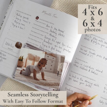 Baby Memory Book – Forest Edition Gender‑Neutral Keepsake Journal from