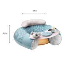 Nuby Animal Adventures Sit-Me-Up Baby Seat – Inflatable Sit & Play Floor Detacha