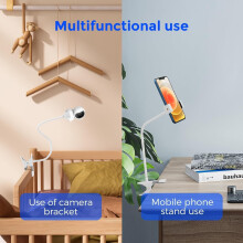 Baby Camera Holder Baby Monitor Clip Mount Bracket Compatible with Baby Monitor,