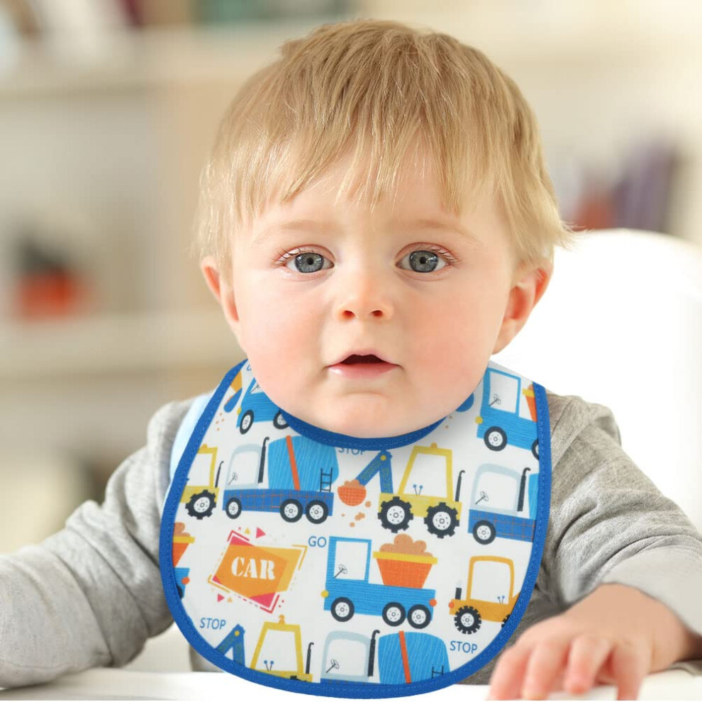 Vicloon Baby Bandana Dribble Bibs Drool Bibs, 7Pcs Infant Bib Baby Teething Bib