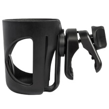 360 Degrees Rotating Stroller & Bike Cup Holder - Large Caliber Designed for Wal