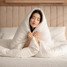 Single Duvet Quilt Protector Zippered Anti Allergy 54x78 inches Cover Soft Anti