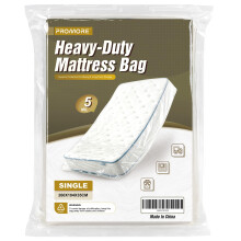 Single Mattress Cover for Moving Heavy Duty Mattress Bags for Storage 5Mil