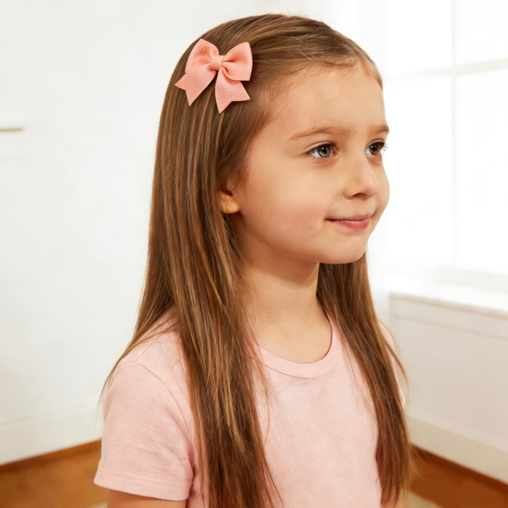 Joyoyo 40 Pcs Baby Girl Hair Bow Clips 24 Inch Hair Bows For Toddlers