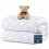 Rohi Microfibre 15cm Deep Quilted Cot Bed Mattress Protector 2 Pack 60 x 120cm – 1