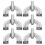 Claw Hooks for Bass Drum Drum Claw Hook Music Practice Performance Stable Hooks 6Pcs 2